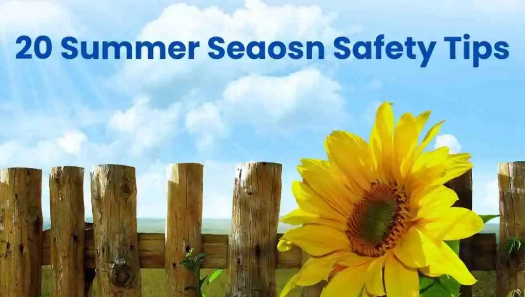 Summer Season Safety Tips-Pic Credit Pixabay